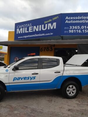Tampão Aço Capota Elétrica Demovel Triton