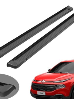 Estribo Solar Preto Fiat Toro