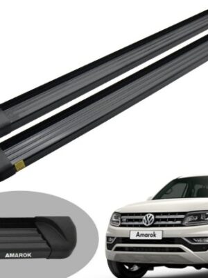 Estribo alumínio preto Amarok