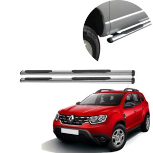 Estribo Solar Oblongo Cromado Duster 2011 a 2026