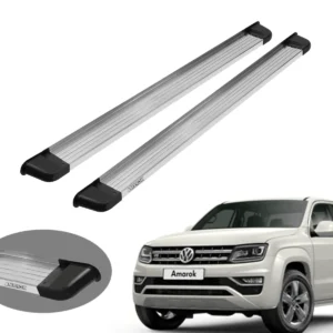 Estribo Solar Amarok Plataforma em Alumínio Polido 2011 a 2026