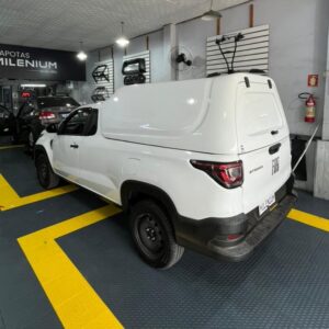 Capota Fibra Strada Cabine Simples modelo Baixa 12cm acima do teto