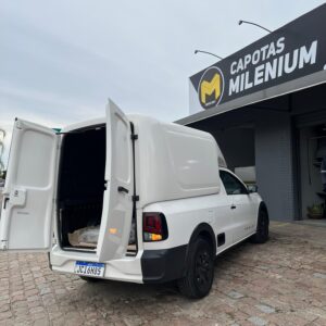 Capota Fibra Saveiro Cabine Simples modelo Alta  Duas Portas