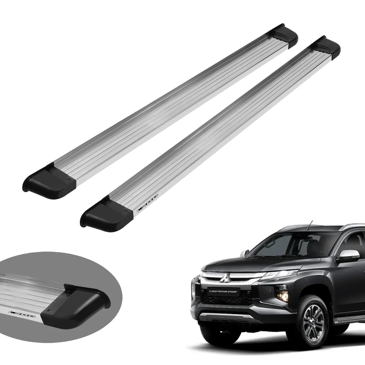 Estribo Solar Triton Plataforma em Alumínio Polido 2017 a 2026 - Imagem 2