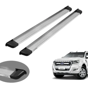 Estribo Solar Ranger  Plataforma em Alumínio Polido 2013 a 2026